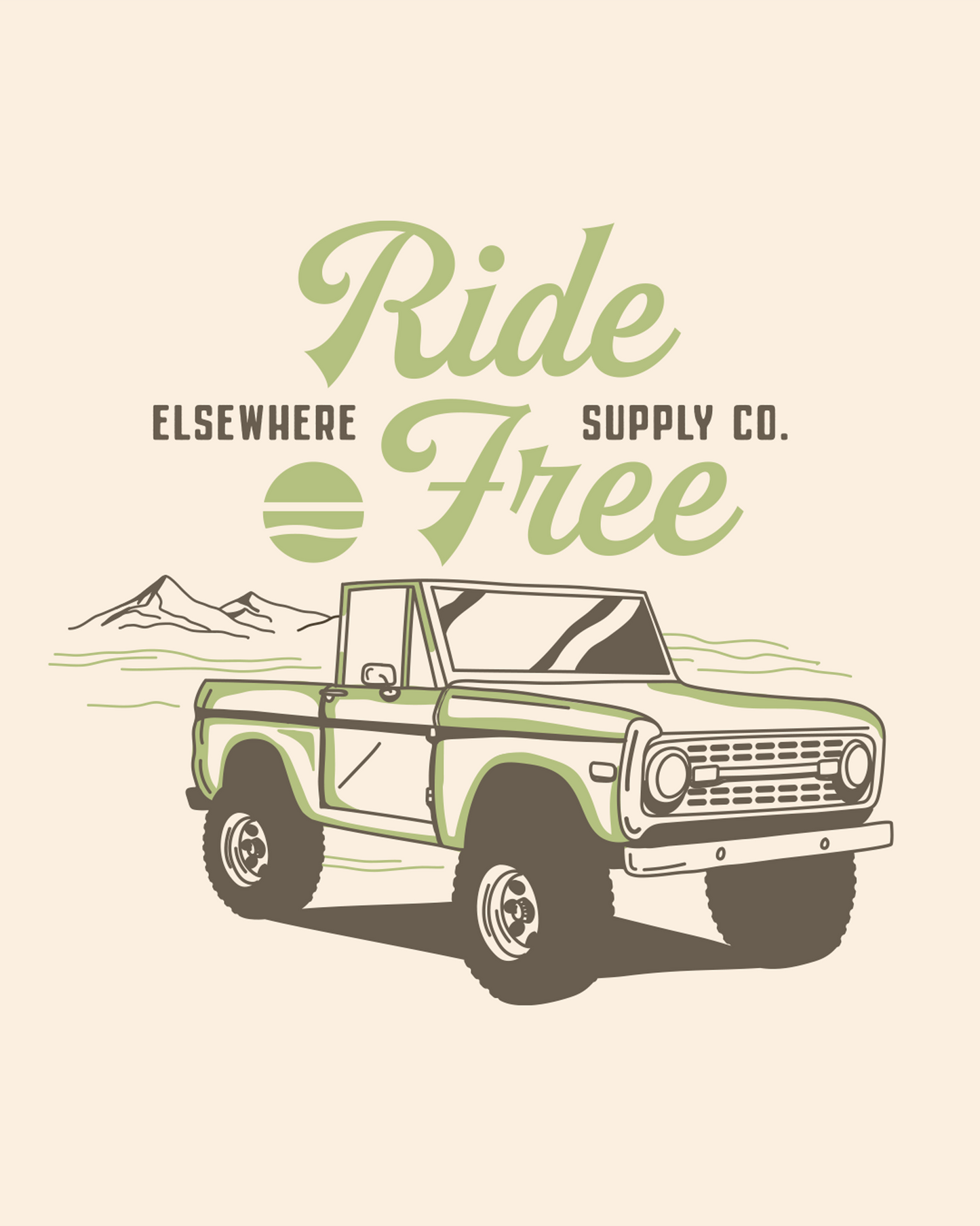 RIDE FREE TEE