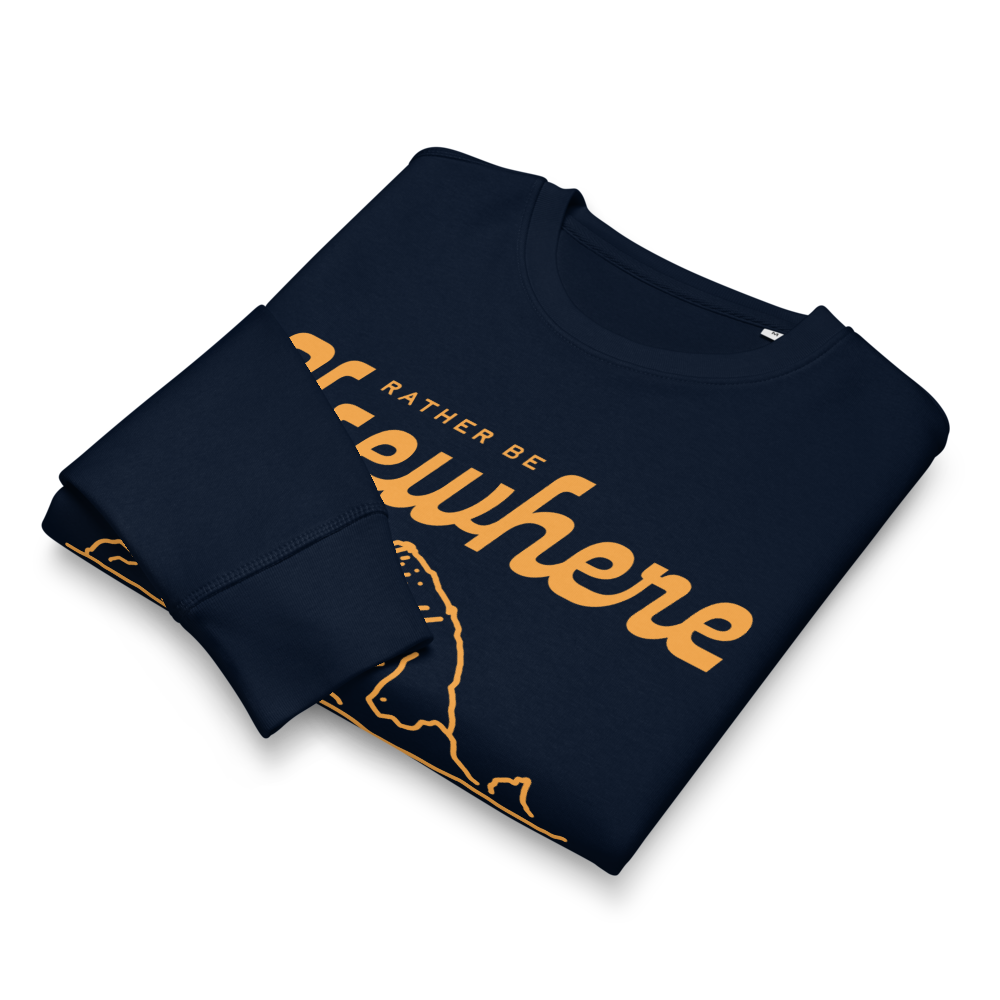 RATHER BE ELSEWHERE SWEATSHIRT